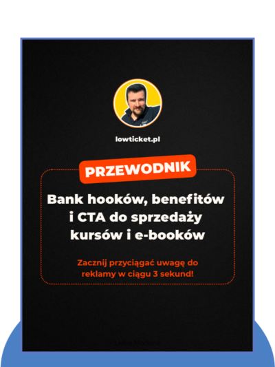 Bank hooków, benefitów i CTA do sprzedaży kursów i e-booków