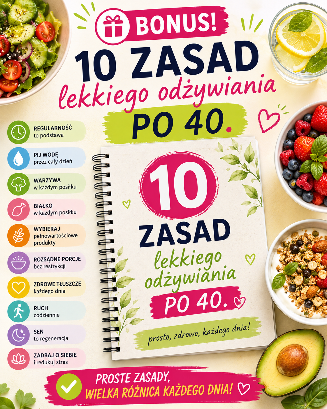 Gotowy Plan Odżywiania na 30 Dni dla Kobiet 40+ - obrazek 8
