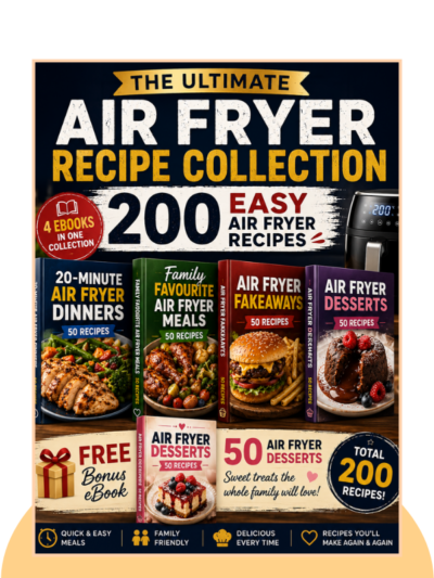[Pakiet Ebooków] The Ultimate Air Fryer Recipe Collection — 200 Easy Air Fryer Recipes